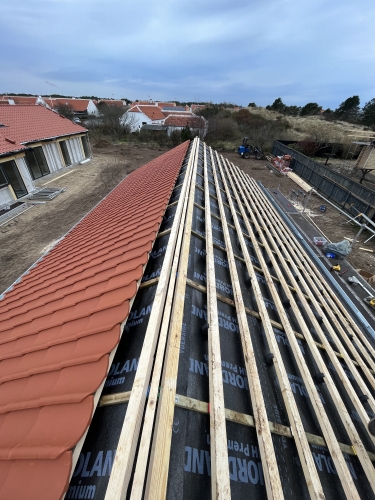 Nyt tag på hus